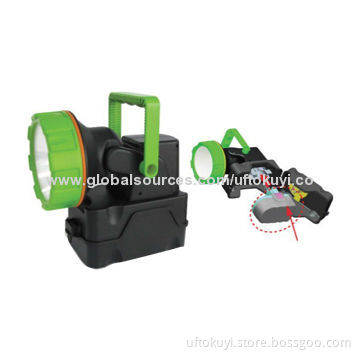 Rechargeable LED Spotlight, Sized 225*132*215mm, 3W Power